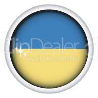 Ukranian flag button