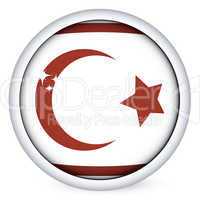 Northen Cyprus flag button