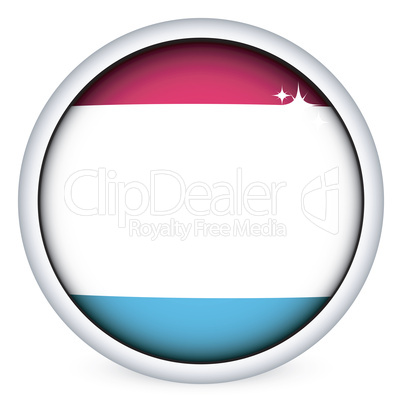 Luxembourg flag button