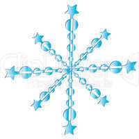 Snowflake sticker