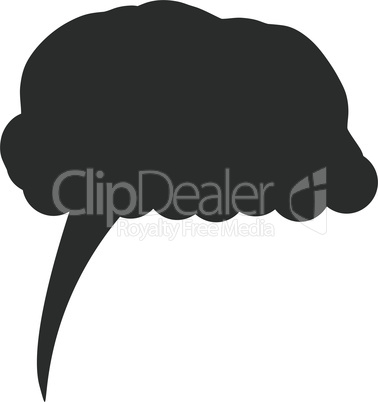 Thought and Speech bubble