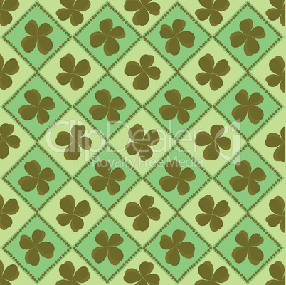 Background with clover