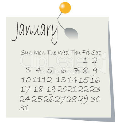 Desktop calendar for 2010