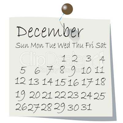 Desktop calendar for 2010