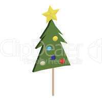 Christmas tree lolipop