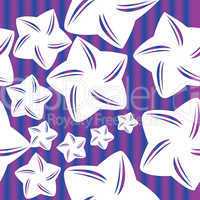 Bright stars and stripes pattern