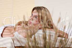 Spa - Young woman at wellness massage treatment