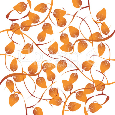 autumn leaves illustration