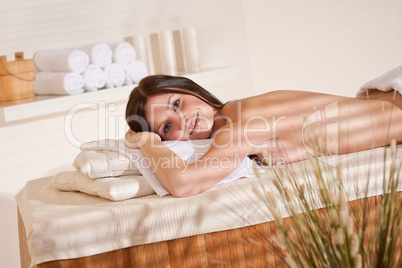 Spa - Young woman at wellness massage treatment