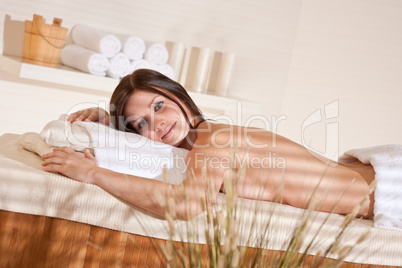 Spa - Young woman at wellness therapy treatment