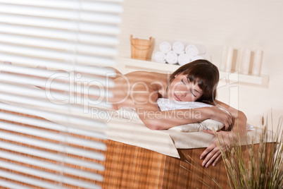 Spa - Young woman at wellness therapy