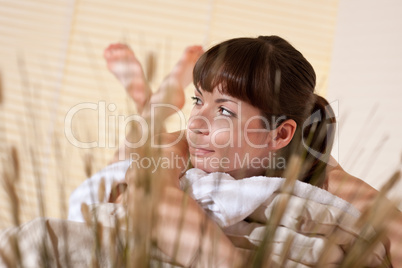 Spa - Young woman at wellness therapy massage