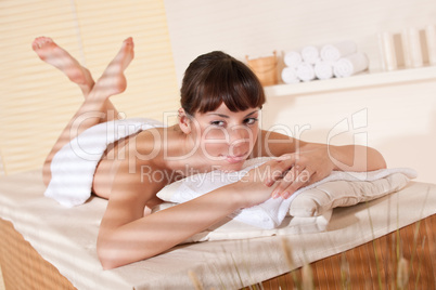 Spa - Young woman at wellness therapy