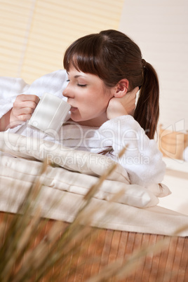 Spa - Young woman at wellness therapy