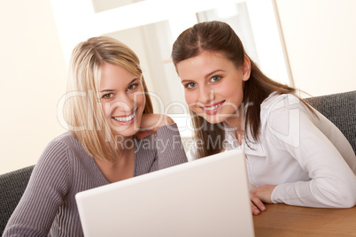 Student series - Two students with laptop