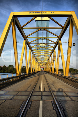 auf der Kattwykbrücke HDR