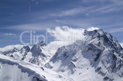 Caucasus. Mount Dombai-Ulgen.