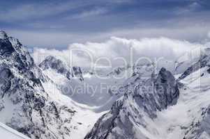 Caucasus Mountains. Dombay.