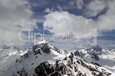 Caucasus Mountains. Dombay. Semenov Bashi