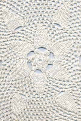 Hand made crocheted doily