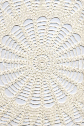 Hand made crocheted doily