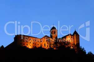 Kloster Saeben Nacht - Saeben Abbey night 01