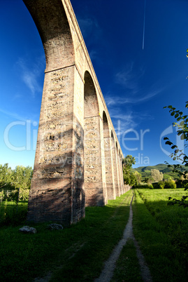 Ancient Aqueduct in Lucca, Italy