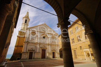 Pienza Kathedrale - Pienza cathedral 01