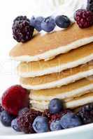 Pancakes and Berries