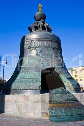 The largest Tsar Bell in Moscow Kremlin