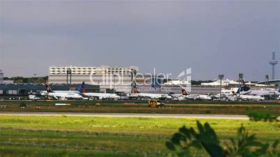 A380 auf dem Rollfeld