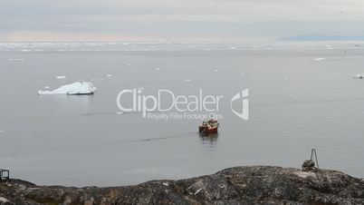 Trawler leaving