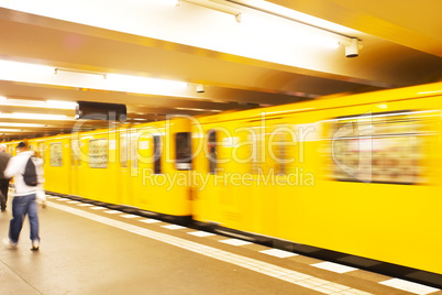 underground train