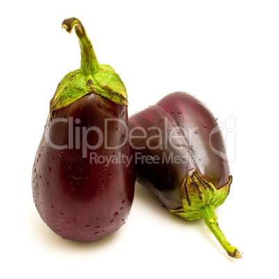 Two eggplants