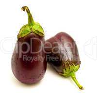 Two eggplants