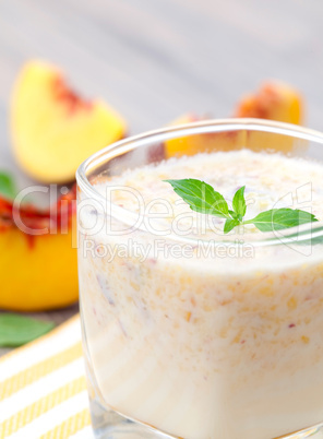 Pfirsichshake / peach shake