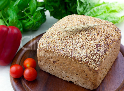 frisches Brot / fresh brown bread
