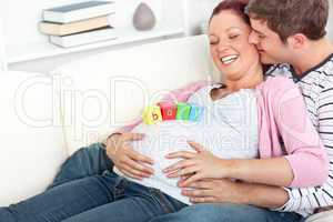 pregnant woman with baby