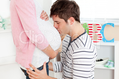 pregnant woman with her husband