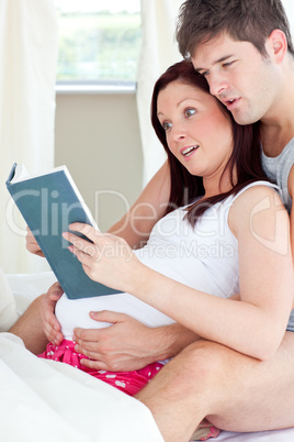 pregnant woman and her husband