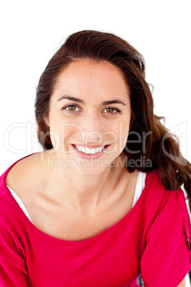 woman smiling at the camera