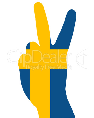 Schwedisches Handzeichen