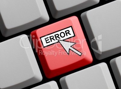 Error - Computerfehler