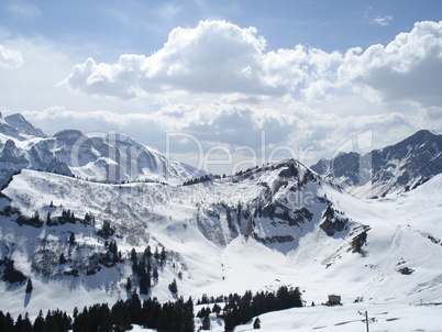 Skipisten Portes du soleil