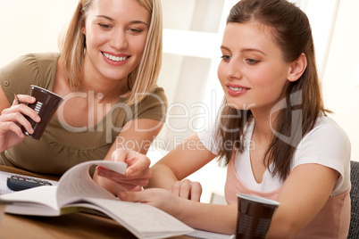 Student series - Two students studying together