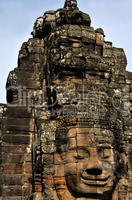 the bayon temple in cambodia