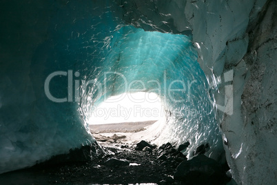ice cave of Iceland glacier