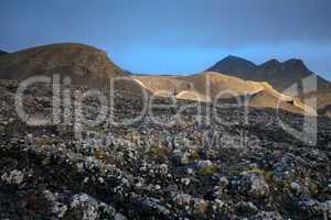 Iceland mountains