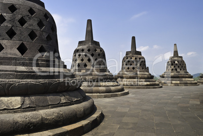 Top of Borobudur