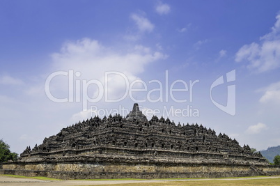 Borobudur view